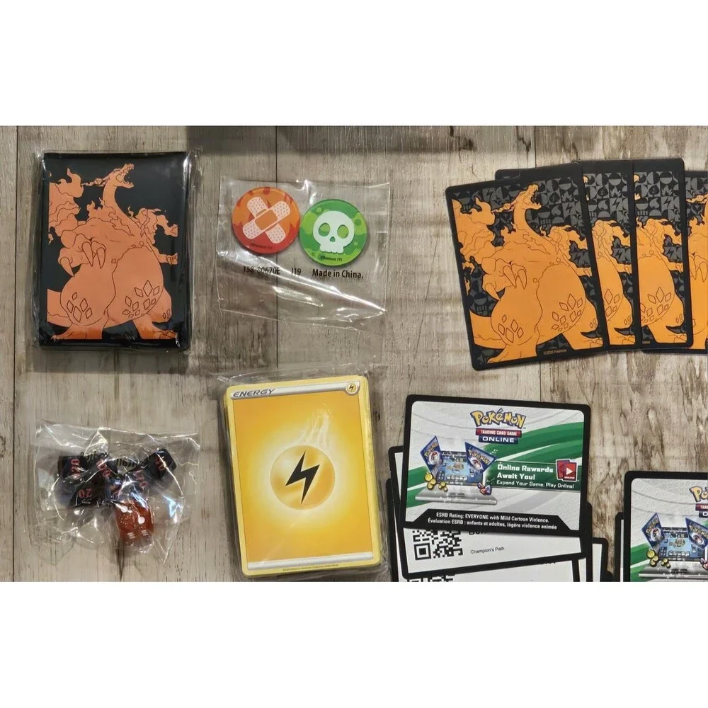 Pokemon Trading Card Game Champions Path ETB Elite Trainer Box OPEN No Packs
